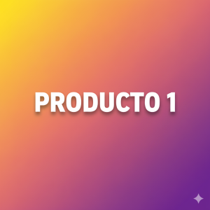Producto 1